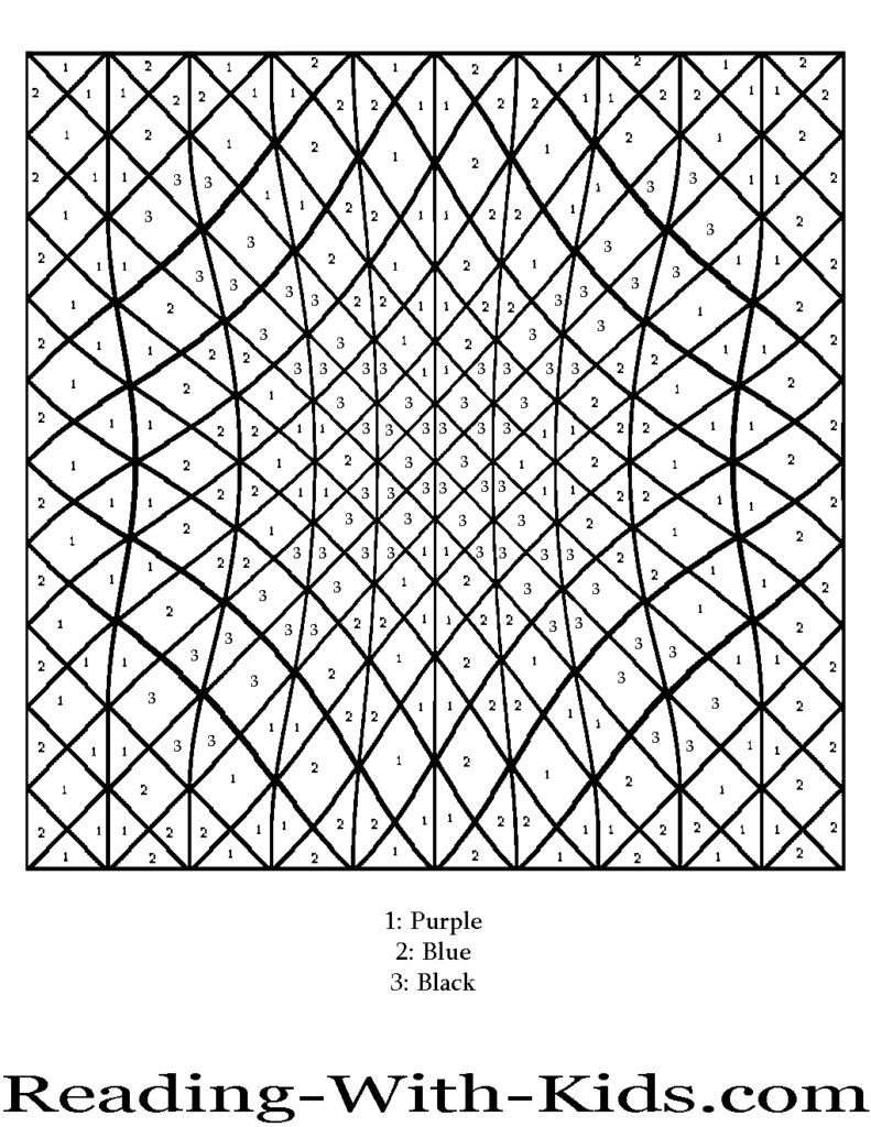 119 Adult Color By Numbers Printable 103