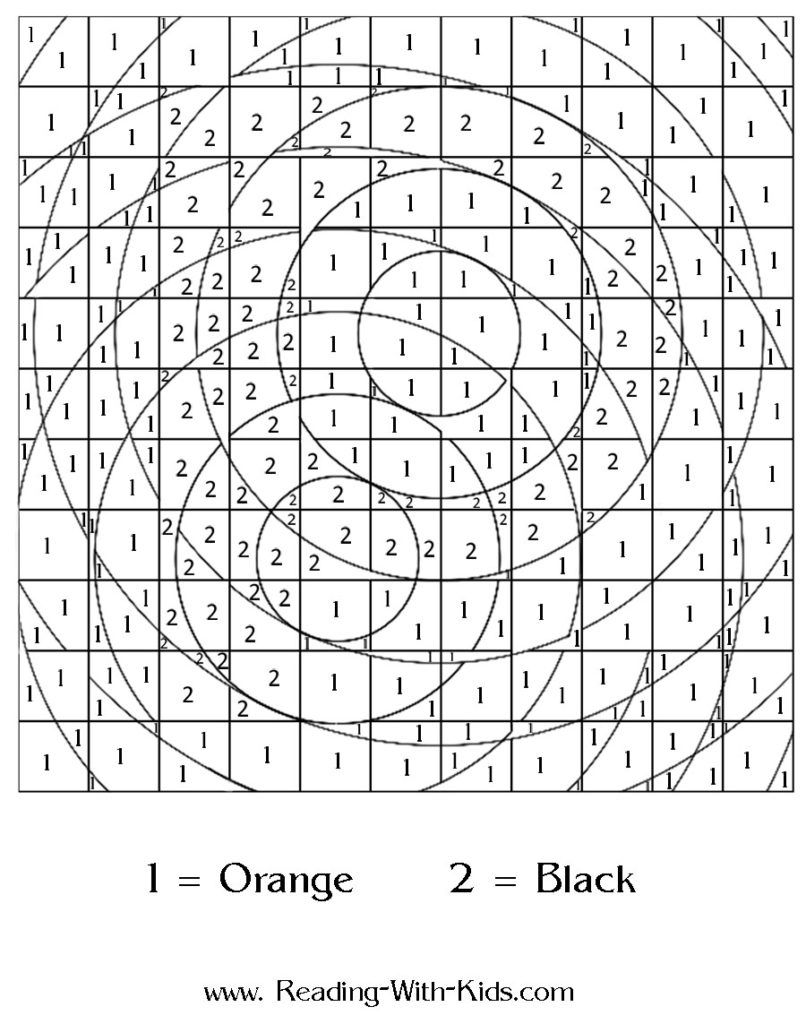 119 Adult Color By Numbers Printable 23