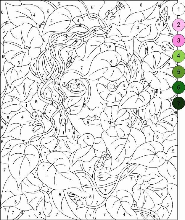 119 Adult Color By Numbers Printable 93