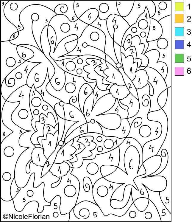 119 Adult Color By Numbers Printable 97