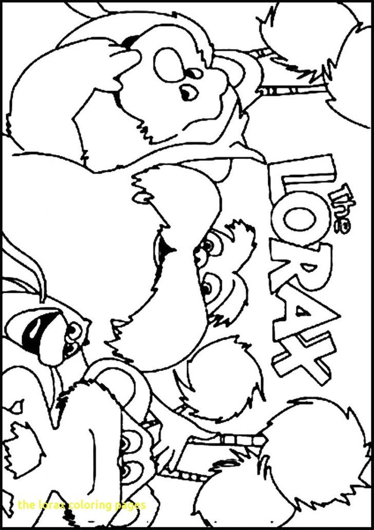 122 Free Printable Lorax Coloring Pages for Kids 10