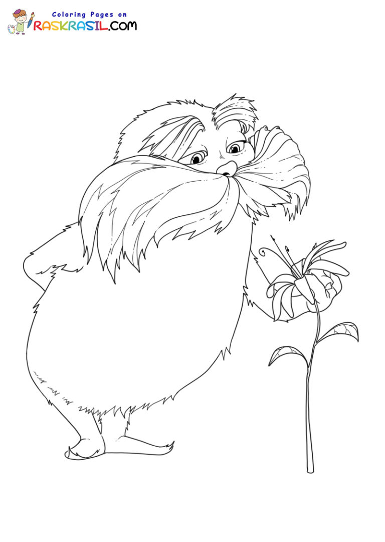 122 Free Printable Lorax Coloring Pages for Kids 114