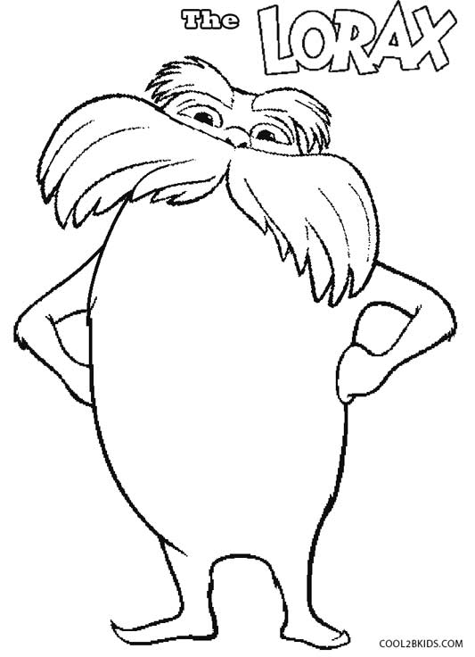 122 Free Printable Lorax Coloring Pages for Kids 18