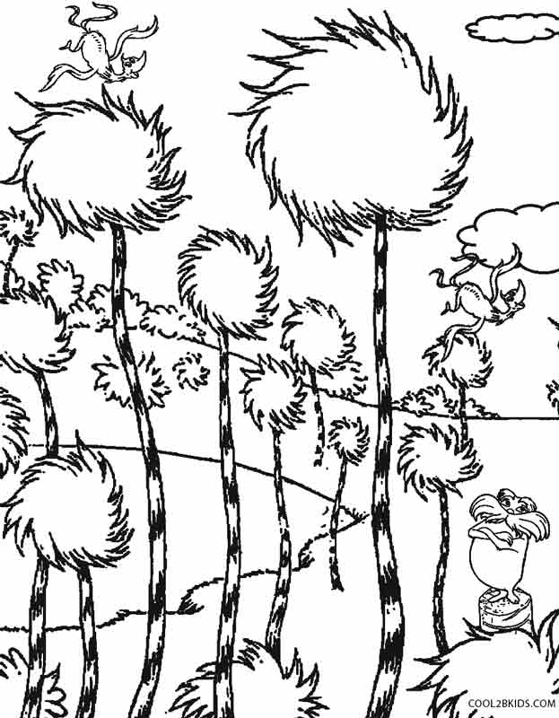 122 Free Printable Lorax Coloring Pages for Kids 33