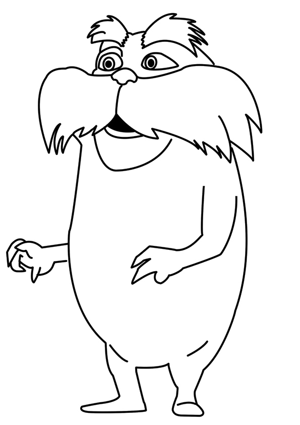 122 Free Printable Lorax Coloring Pages for Kids 34