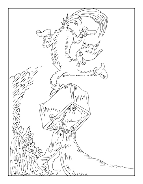 122 Free Printable Lorax Coloring Pages for Kids 40