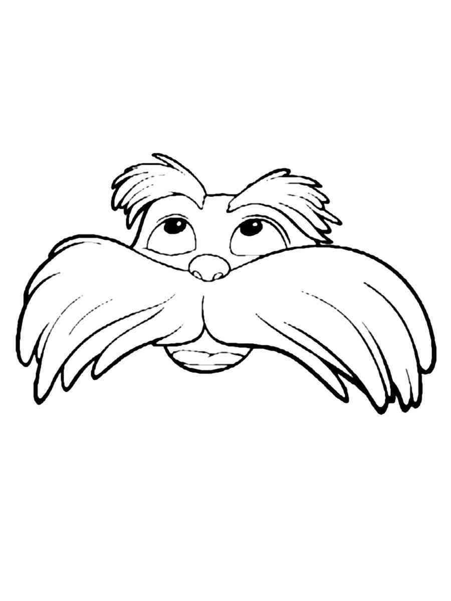 122 Free Printable Lorax Coloring Pages for Kids 5