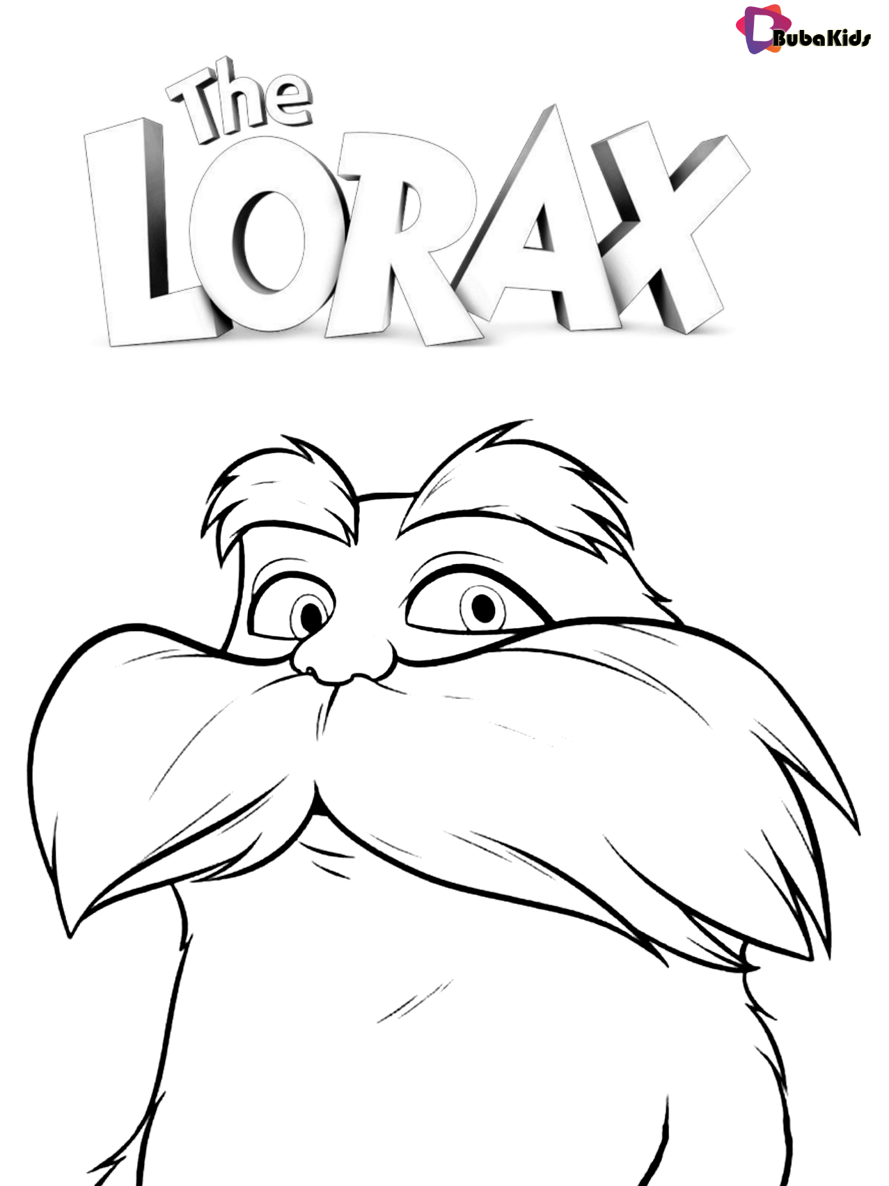 122 Free Printable Lorax Coloring Pages for Kids 6