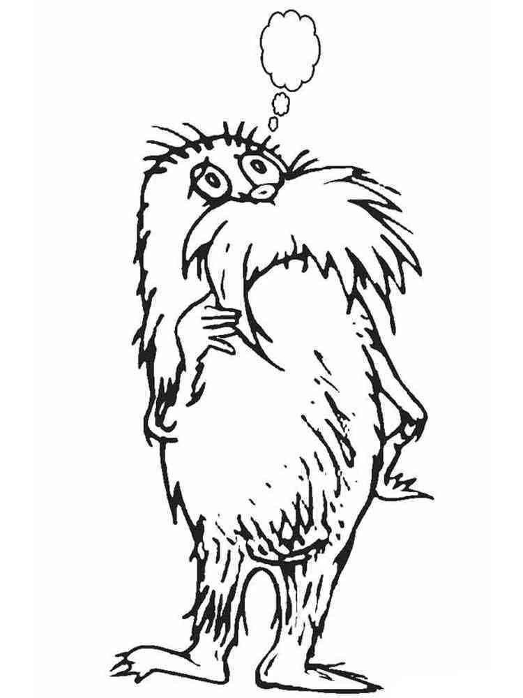 122 Free Printable Lorax Coloring Pages for Kids 75