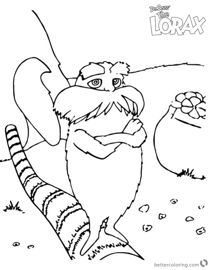 122 Free Printable Lorax Coloring Pages for Kids 87