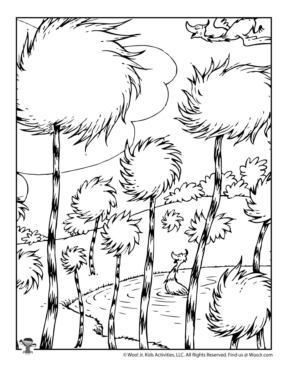 122 Free Printable Lorax Coloring Pages for Kids 96