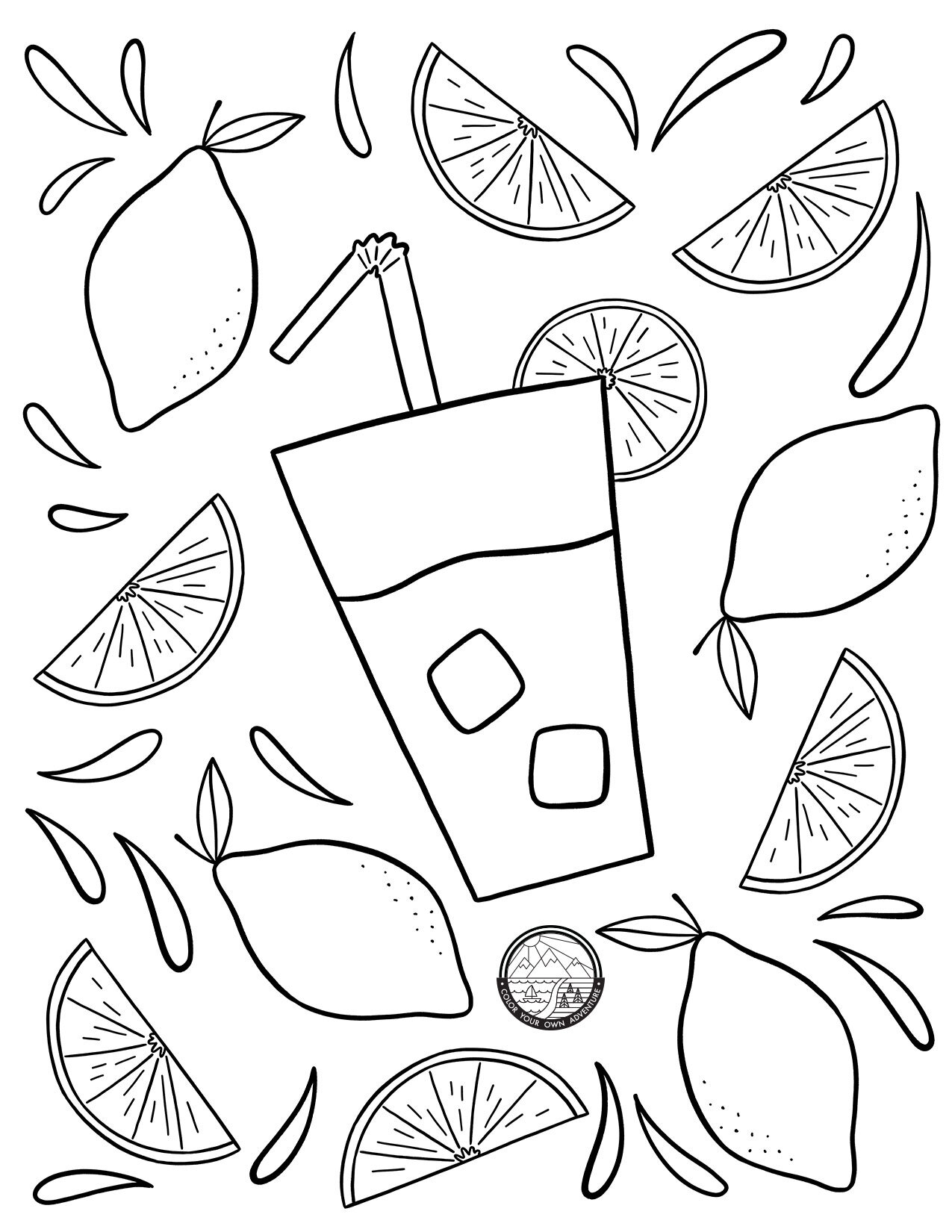 132 Lemon Coloring Pages Printable 104