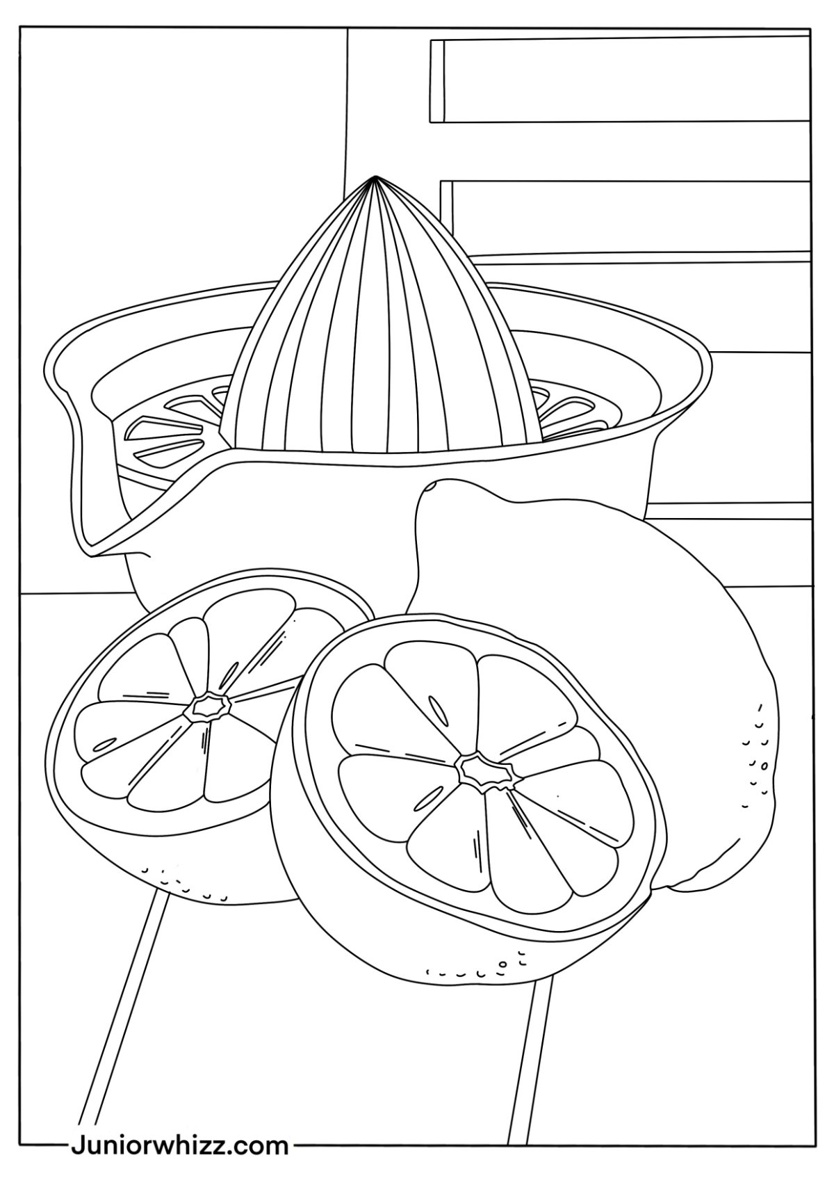 132 Lemon Coloring Pages Printable 129