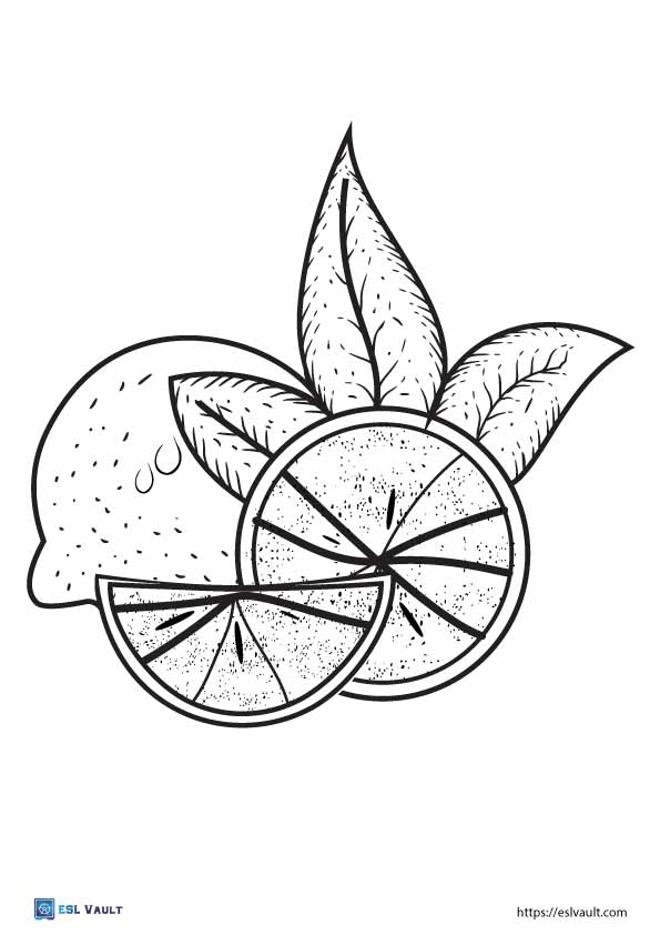 132 Lemon Coloring Pages Printable 69