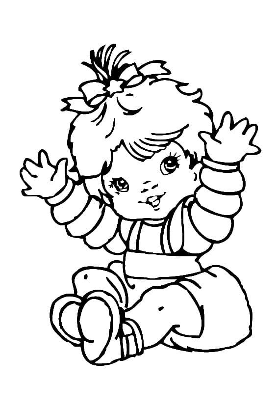 146 Adorable Printable Baby Coloring Pages for Kids 120