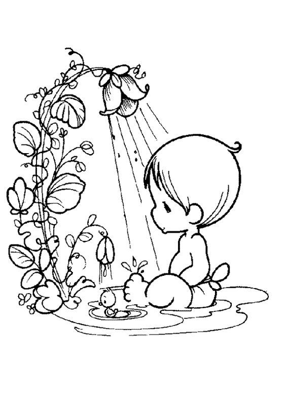 146 Adorable Printable Baby Coloring Pages for Kids 126