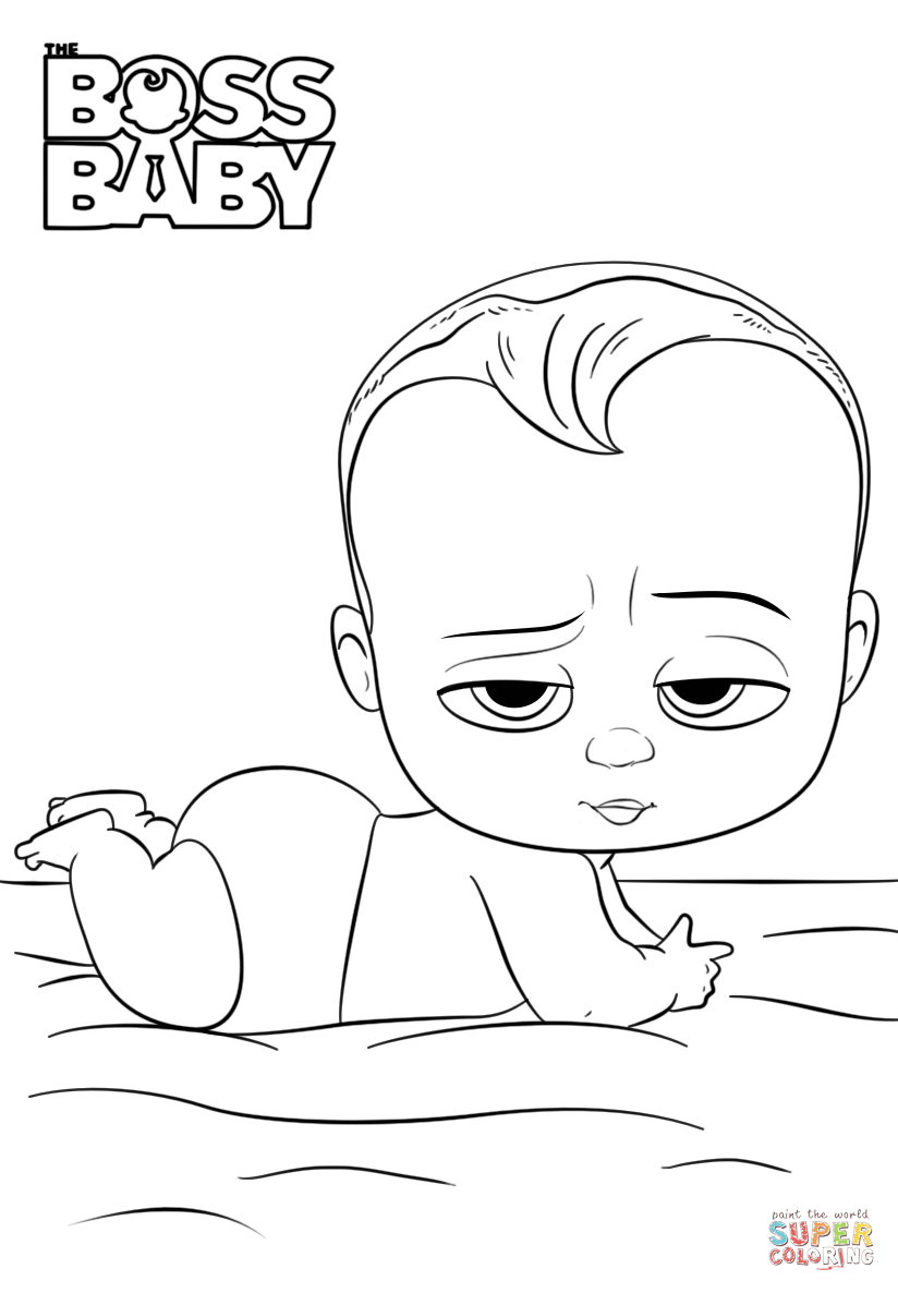 146 Adorable Printable Baby Coloring Pages for Kids 128