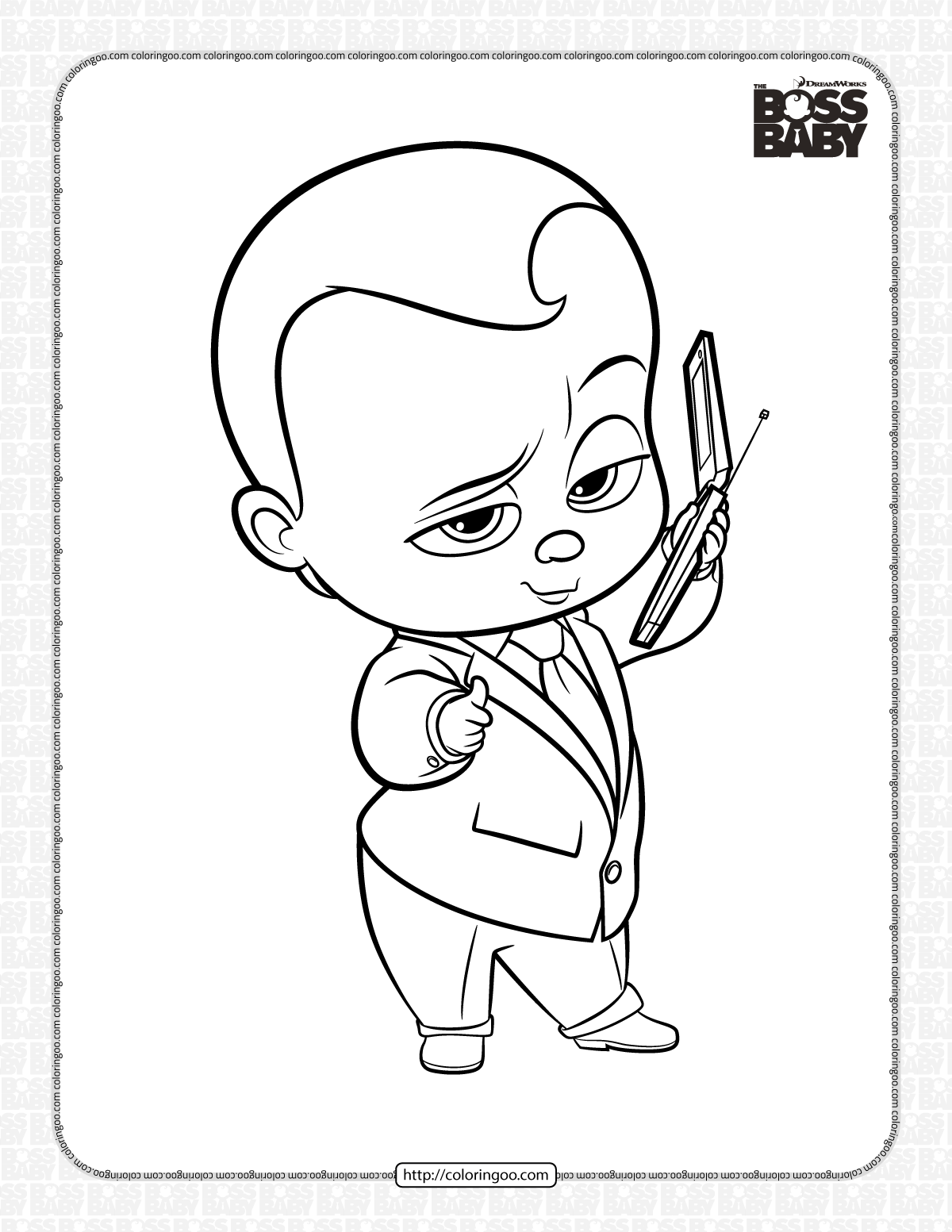 146 Adorable Printable Baby Coloring Pages for Kids 129