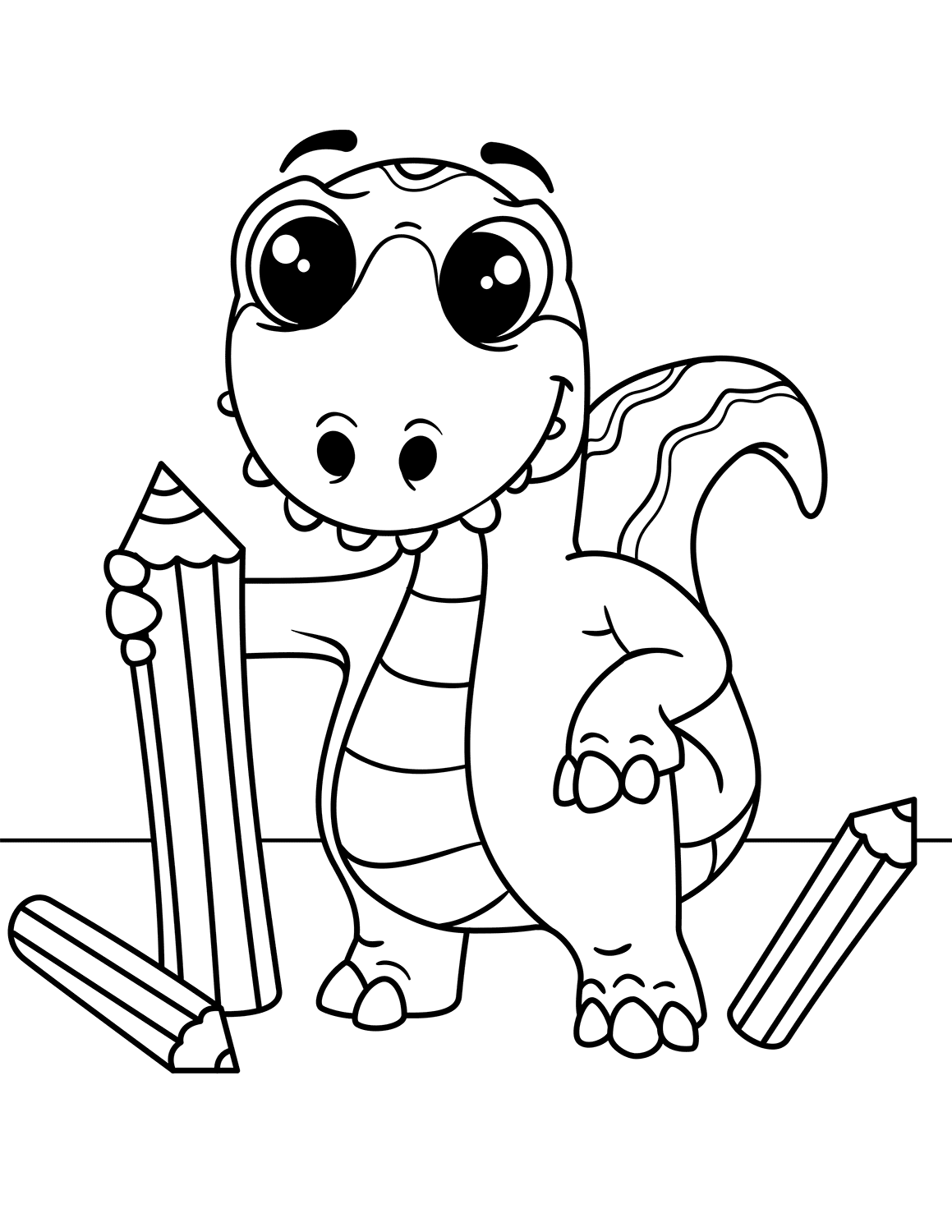 146 Adorable Printable Baby Coloring Pages for Kids 13