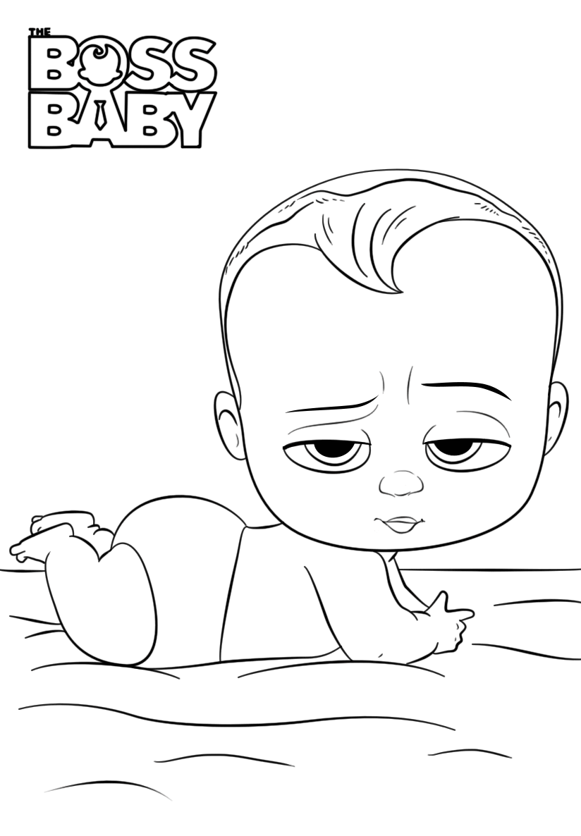 146 Adorable Printable Baby Coloring Pages for Kids 141