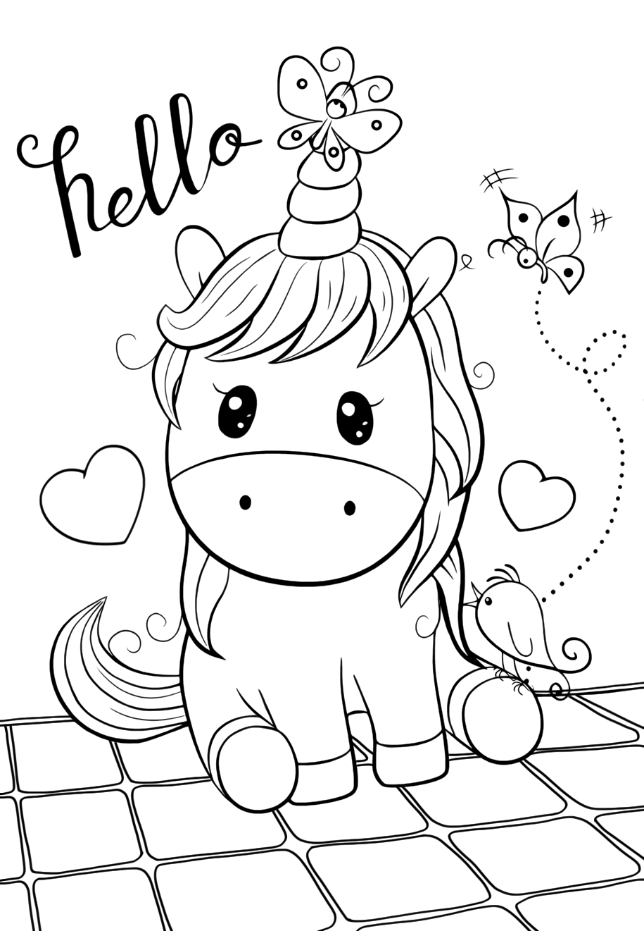 146 Adorable Printable Baby Coloring Pages for Kids 25