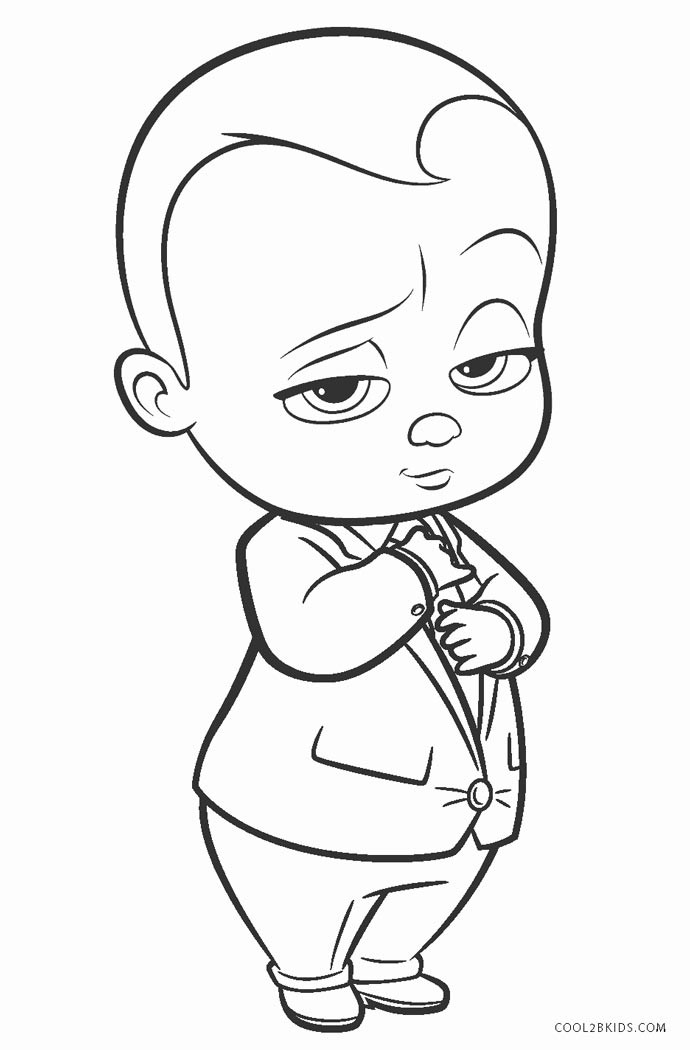 146 Adorable Printable Baby Coloring Pages for Kids 47