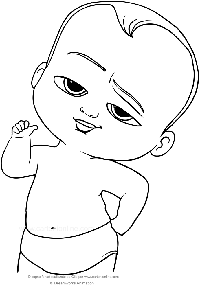 146 Adorable Printable Baby Coloring Pages for Kids 48