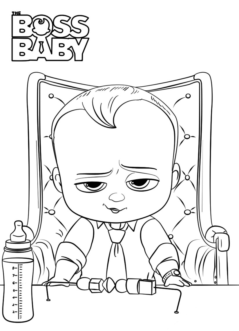 146 Adorable Printable Baby Coloring Pages for Kids 56