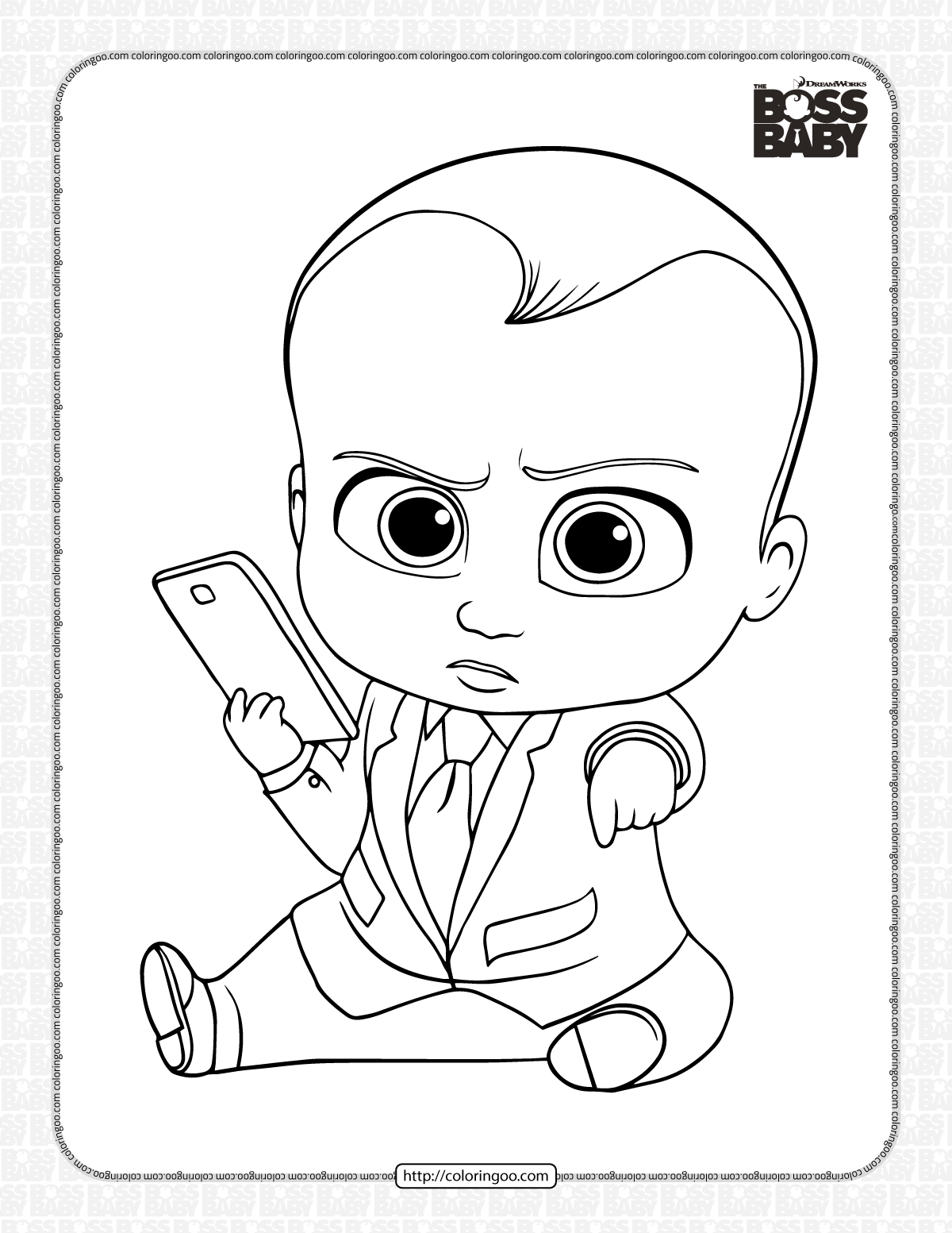 146 Adorable Printable Baby Coloring Pages for Kids 77