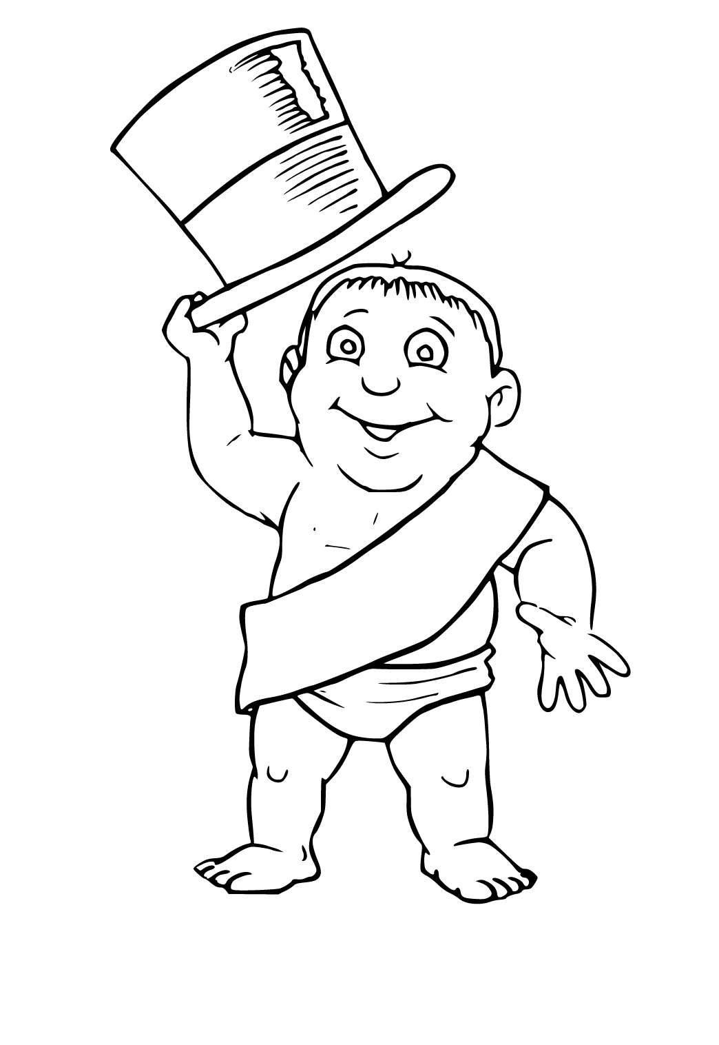 146 Adorable Printable Baby Coloring Pages for Kids 82