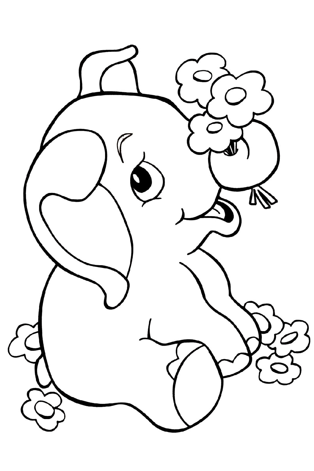 146 Adorable Printable Baby Coloring Pages for Kids 89