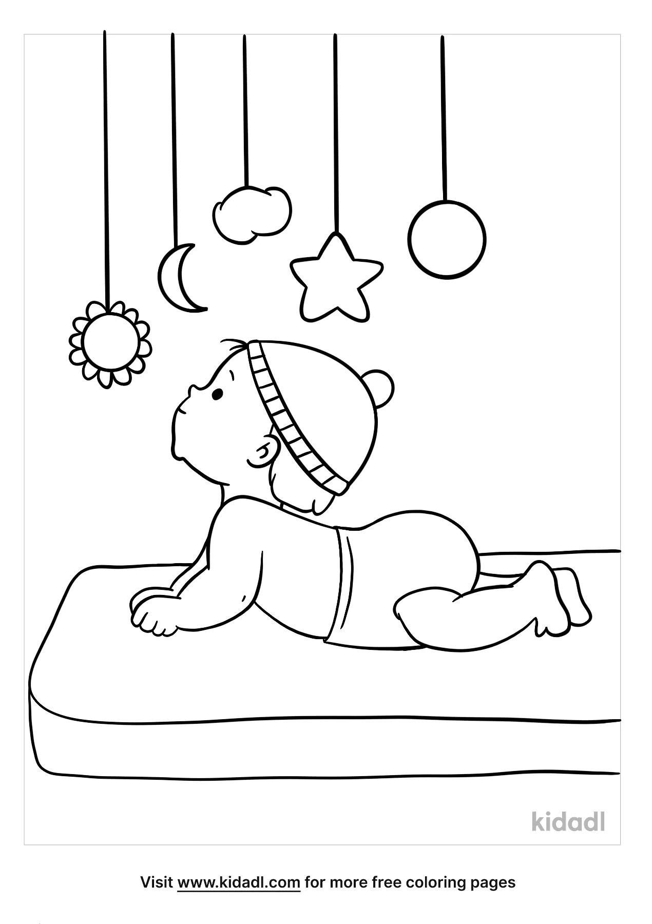 146 Adorable Printable Baby Coloring Pages for Kids 99