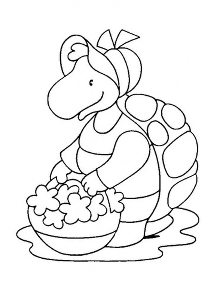 157 Endearing Tortoise Coloring Pages Printable 115