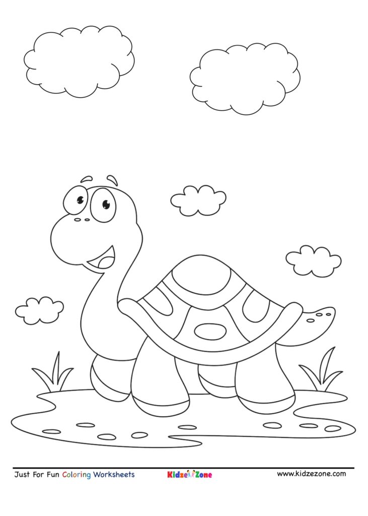 157 Endearing Tortoise Coloring Pages Printable 27