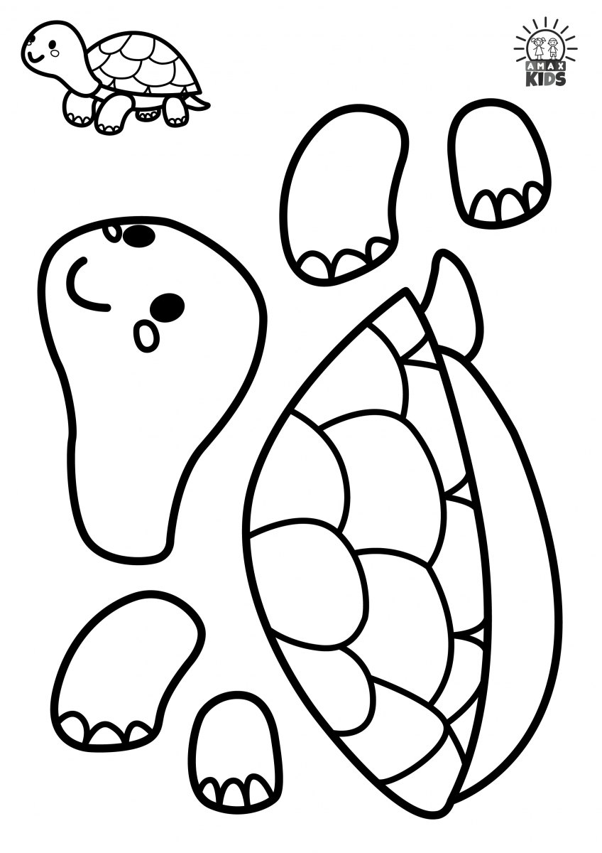 157 Endearing Tortoise Coloring Pages Printable 28