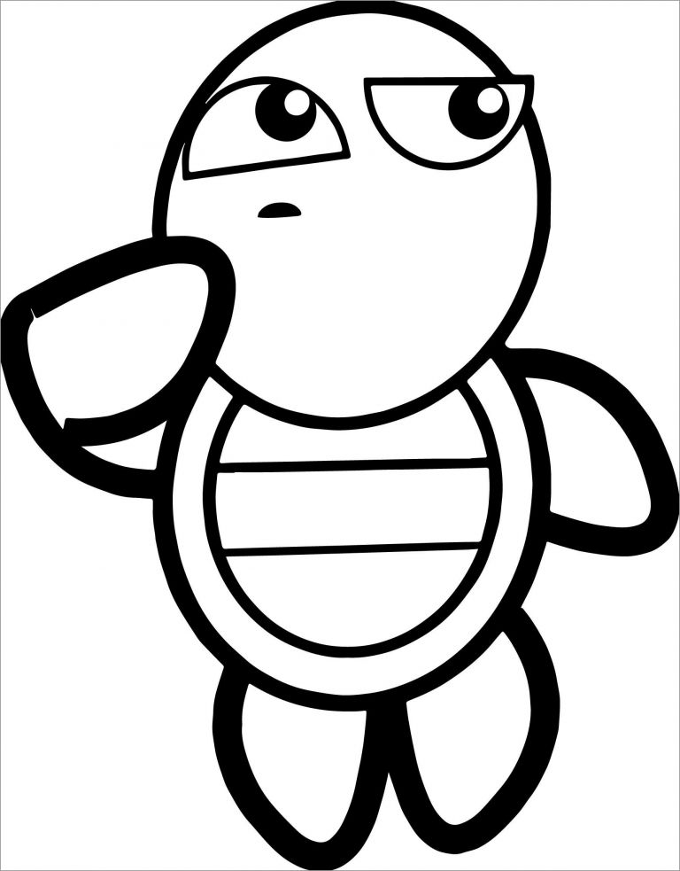 157 Endearing Tortoise Coloring Pages Printable 49