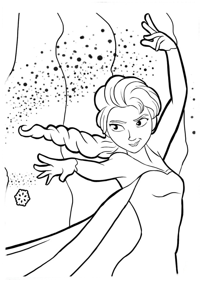 21 Elsa Coloring Pages Printable