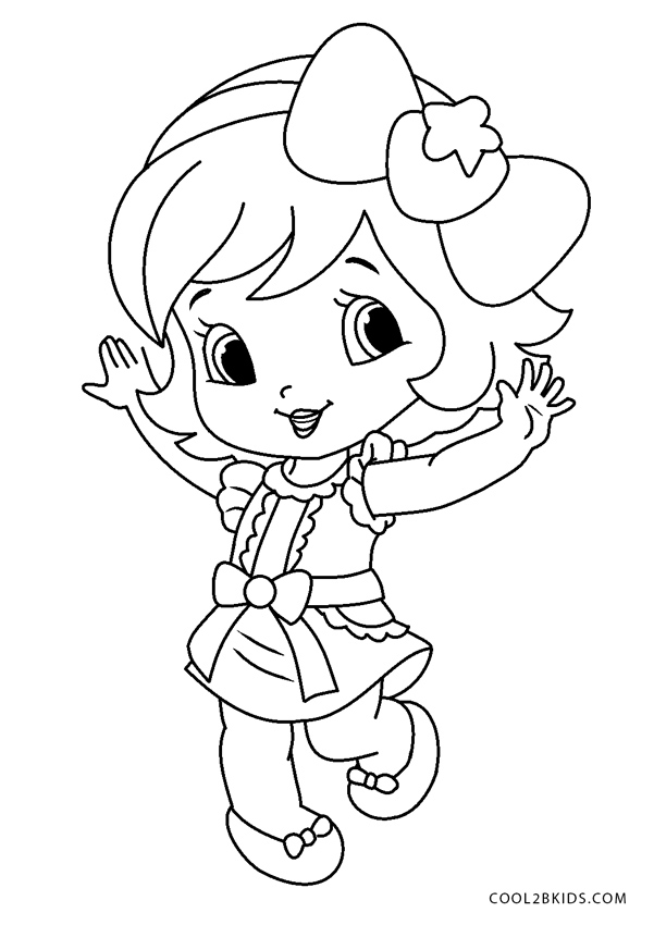 26 Yummy Strawberry Shortcake Coloring Pages Printable 13