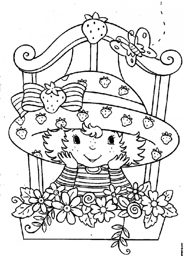 26 Yummy Strawberry Shortcake Coloring Pages Printable 31