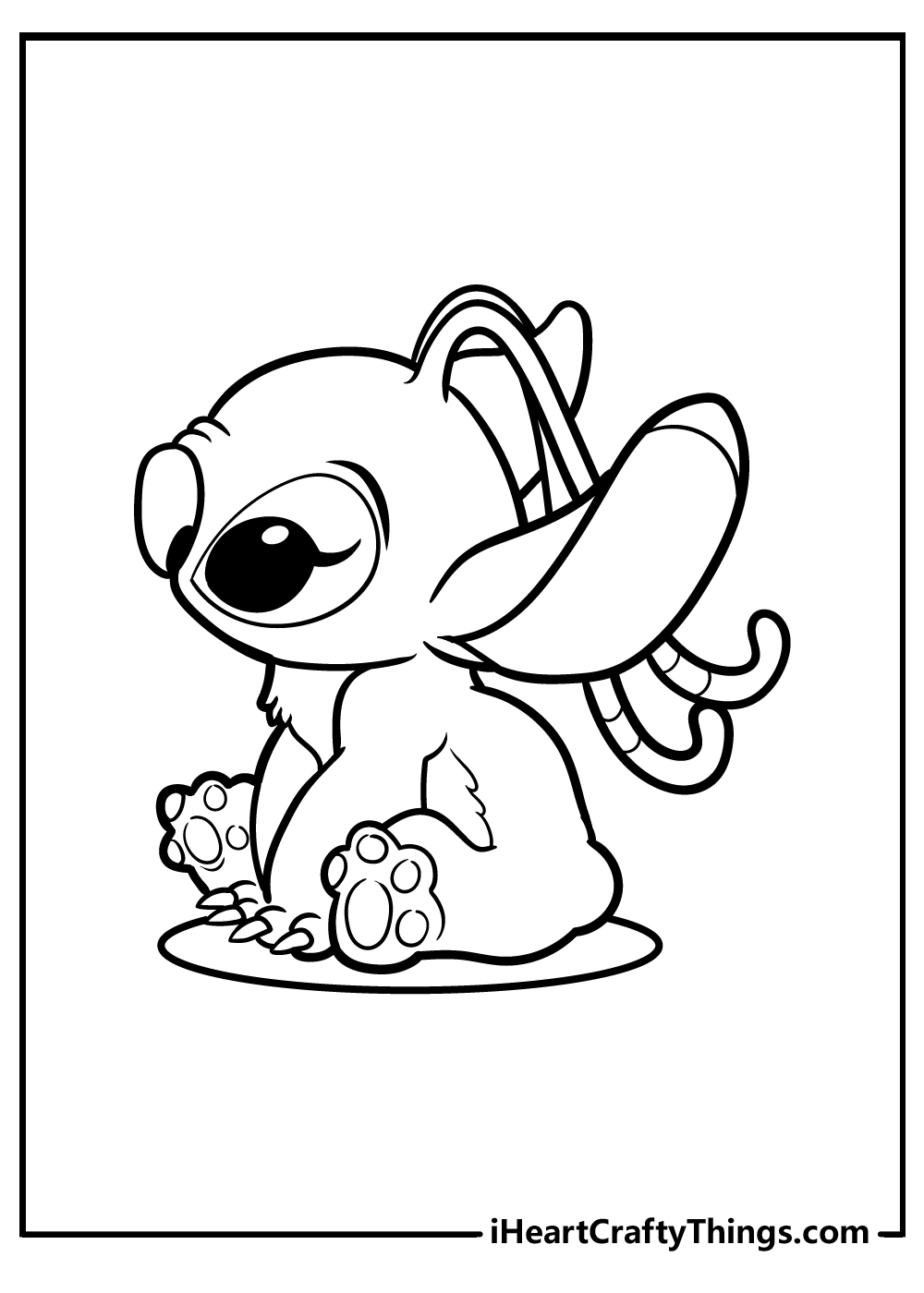 28 Joyful Lilo & Stitch Coloring Pages Printable 21