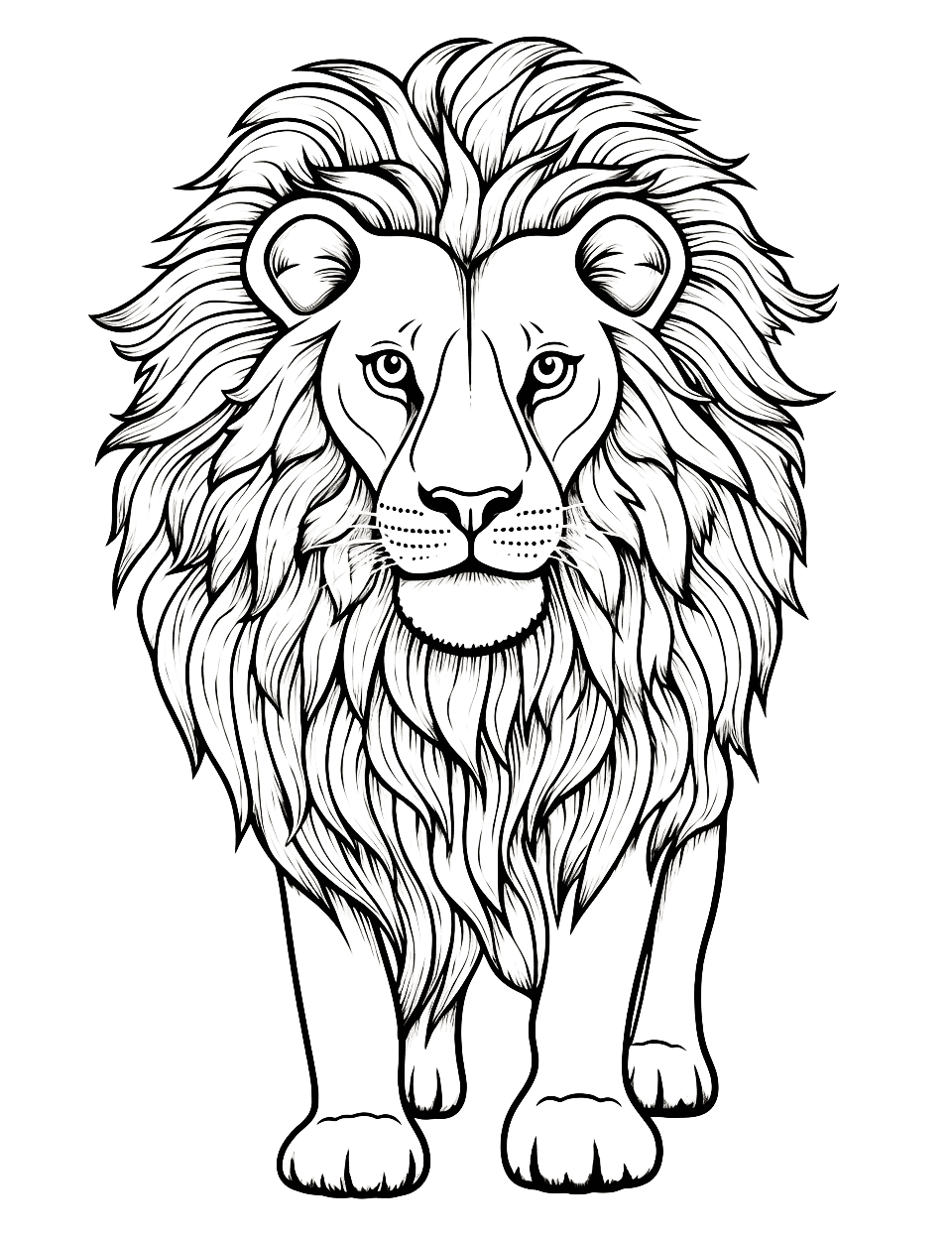 29 Wonderful Animal Coloring Pages Printable 17