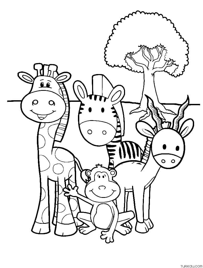 29 Wonderful Animal Coloring Pages Printable 19