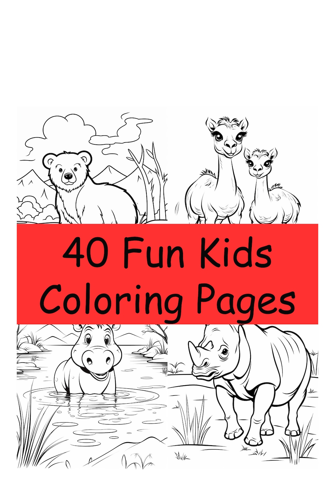 29 Wonderful Animal Coloring Pages Printable 26