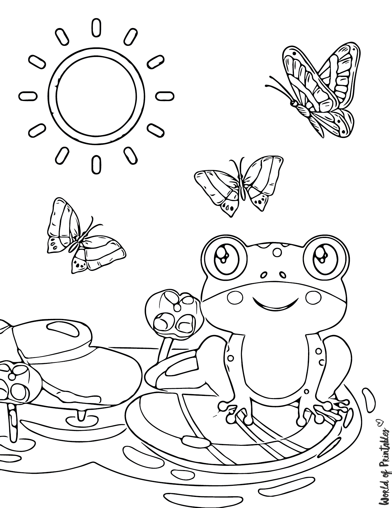 29 Wonderful Animal Coloring Pages Printable 6