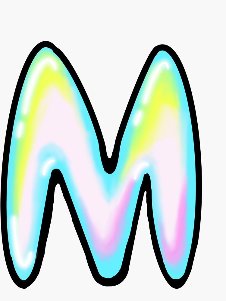 30 Creative Bubble Letter M Printable 23