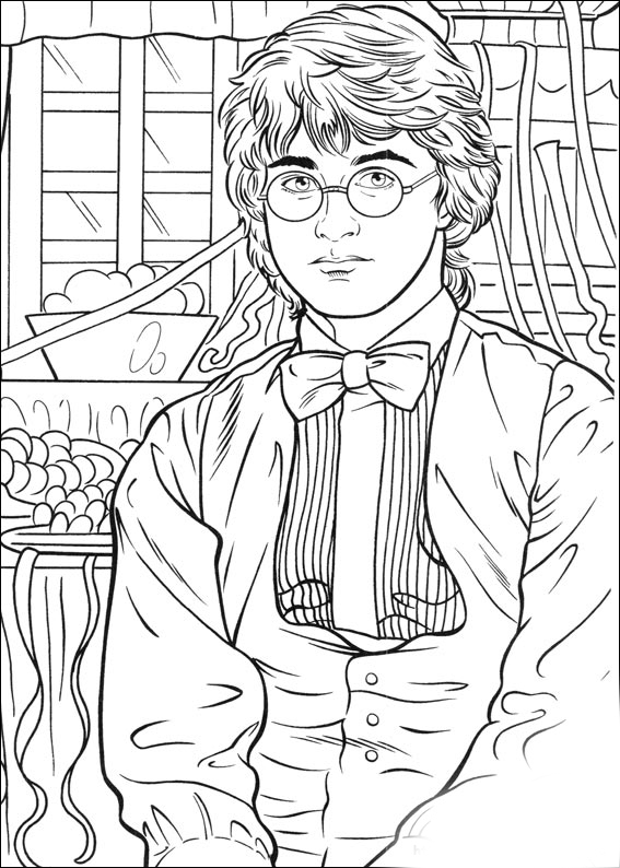 30 Magical Harry Potter Coloring Pages Printable 12