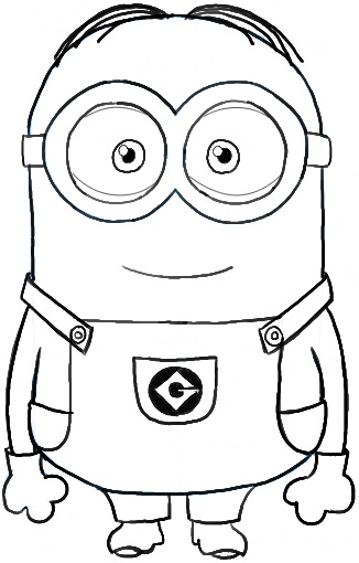 32 Cute Minion Coloring Pages Printable 15