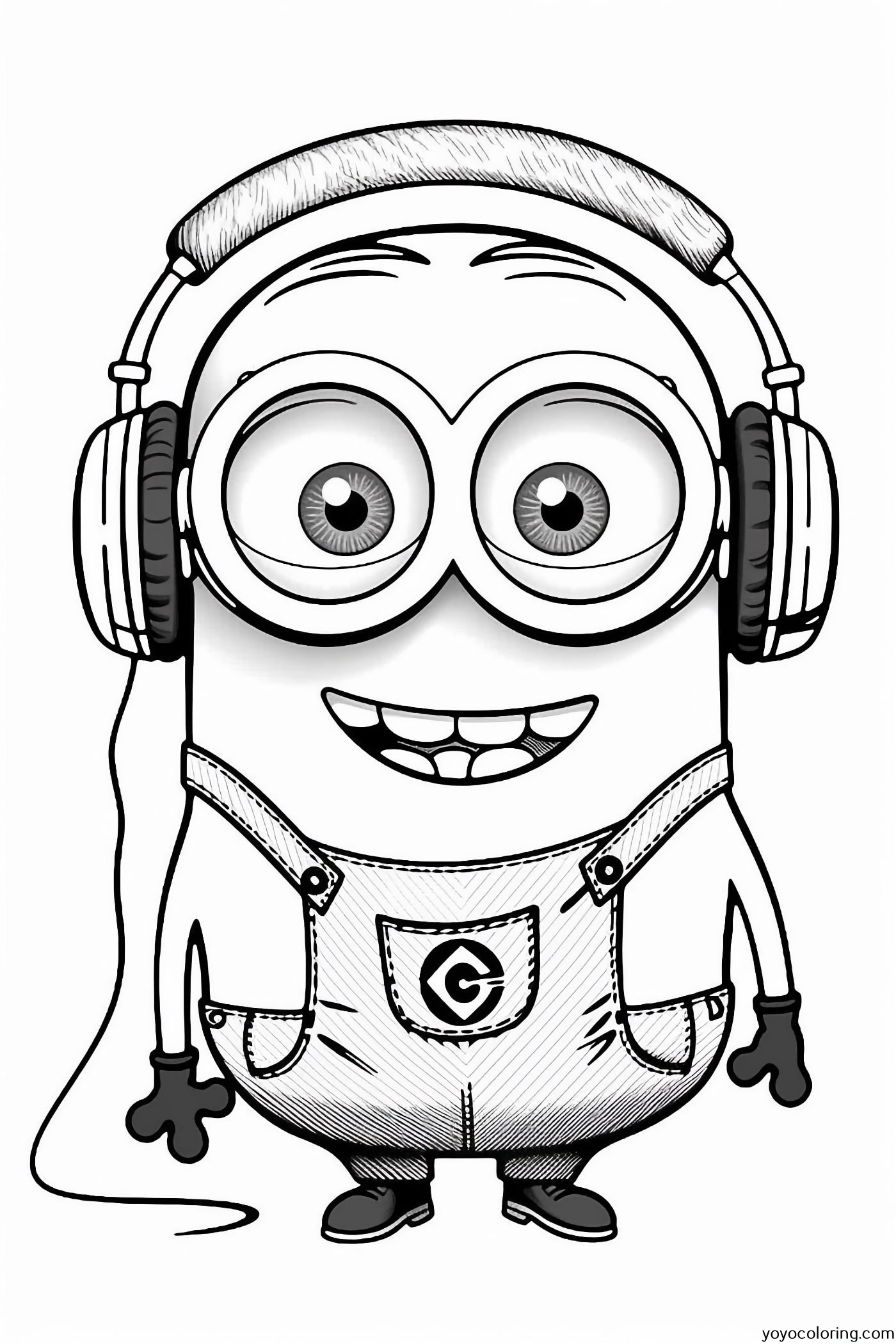 32 Cute Minion Coloring Pages Printable 3