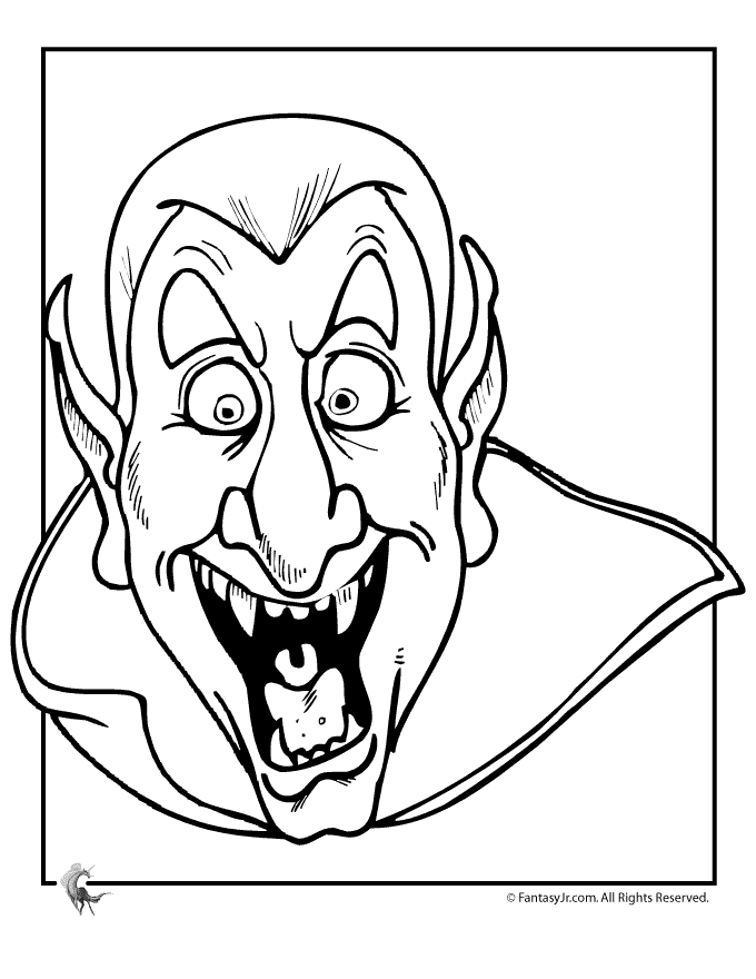 34 Terrifying Monster Coloring Pages Printable 13