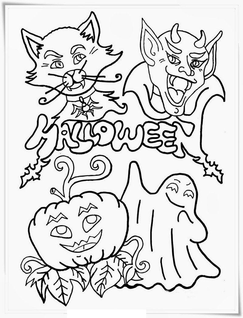 34 Terrifying Monster Coloring Pages Printable 16